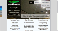 Desktop Screenshot of acousticalceilingsolutions.com
